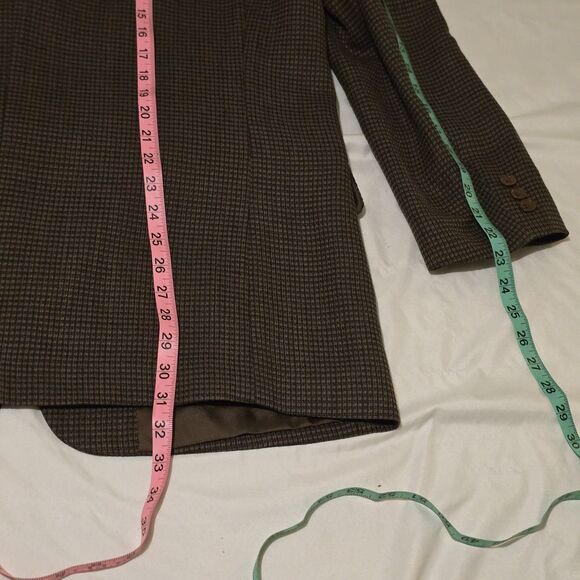 Baracuta Blazer Jacket Mens Size 48 Brown twill 100% Wool - Picture 4 of 7